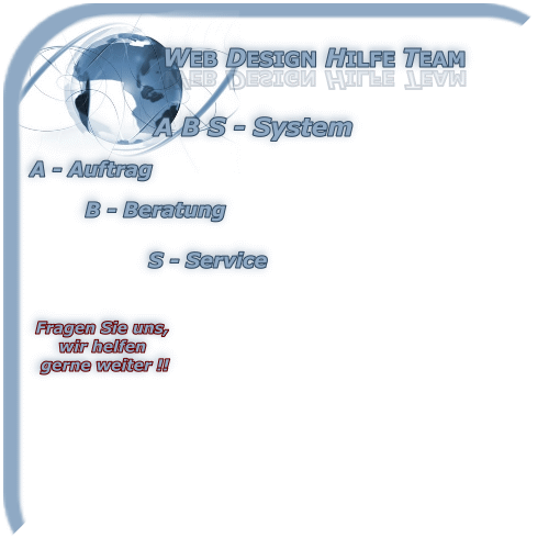 Unser Angebot und Service f�r Sie...  PERS�NLICHE & INDIVIDUELLE BERATUNG 